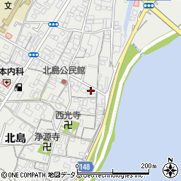 和歌山県和歌山市北島1周辺の地図