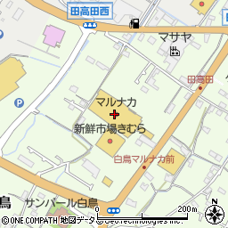 香川銀行マルナカ白鳥店 ＡＴＭ周辺の地図