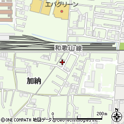 和歌山県和歌山市加納345周辺の地図