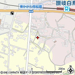 香川県東かがわ市帰来524周辺の地図