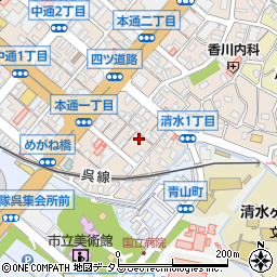 広島県建設労働組合呉支部周辺の地図