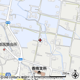 香川県高松市香南町横井706周辺の地図