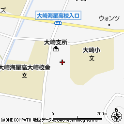 大崎上島町役場教育委員会　教育課・社会教育係周辺の地図
