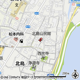 和歌山県和歌山市北島114周辺の地図