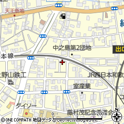 和歌山県和歌山市中之島1169周辺の地図