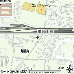 和歌山県和歌山市加納417周辺の地図