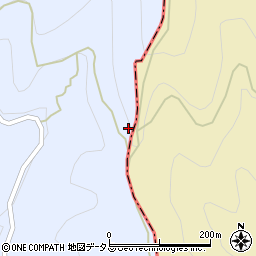 礼ケ峠周辺の地図