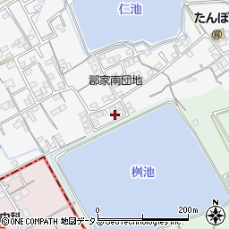 香川県丸亀市郡家町375-8周辺の地図