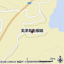 長崎県対馬市美津島町根緒周辺の地図