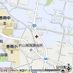 香川県高松市香南町由佐1250-1周辺の地図