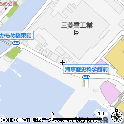 株式会社日立物流　呉営業所周辺の地図