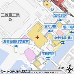 ゆうちょ銀行ゆめタウン呉内出張所 ＡＴＭ周辺の地図