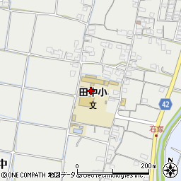 三木町立田中小学校周辺の地図