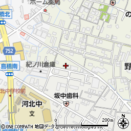 和歌山県和歌山市野崎43周辺の地図