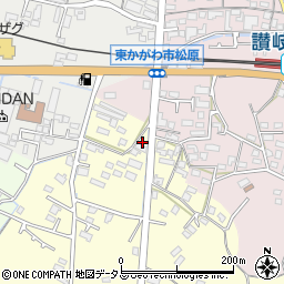 香川県東かがわ市帰来537周辺の地図