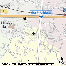 香川県東かがわ市帰来534周辺の地図