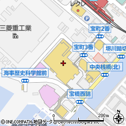 広島銀行ゆめタウン呉 ＡＴＭ周辺の地図
