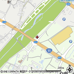 香川県東かがわ市白鳥209-7周辺の地図