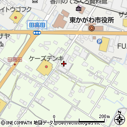 香川県東かがわ市白鳥79周辺の地図