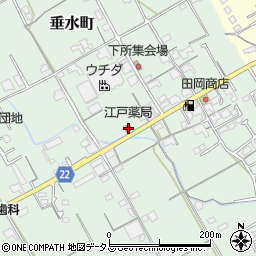 香川県丸亀市垂水町2940周辺の地図
