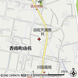 香川県高松市香南町由佐419周辺の地図