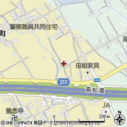 香川県善通寺市下吉田町599周辺の地図