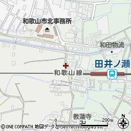 和歌山県和歌山市栗栖262周辺の地図