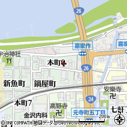 株式会社生駒商店周辺の地図