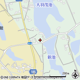 香川県綾歌郡綾川町萱原156-2周辺の地図