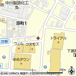 中国労働金庫大竹支店周辺の地図