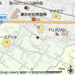 香川県東かがわ市白鳥51周辺の地図