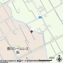 香川県丸亀市綾歌町栗熊東147-2周辺の地図