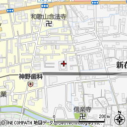 和歌山県和歌山市新在家173-12周辺の地図