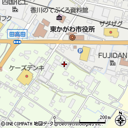 香川県東かがわ市白鳥84周辺の地図