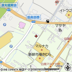 香川県東かがわ市白鳥176-4周辺の地図