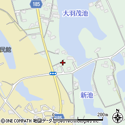香川県綾歌郡綾川町萱原155-1周辺の地図