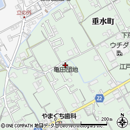 香川県丸亀市垂水町3115-2周辺の地図