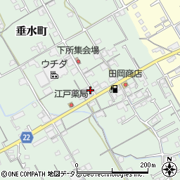 香川県丸亀市垂水町2949周辺の地図