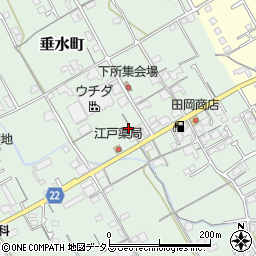 香川県丸亀市垂水町2943周辺の地図