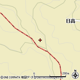和歌山県伊都郡かつらぎ町日高216周辺の地図