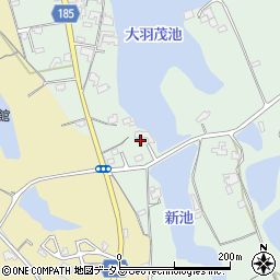 香川県綾歌郡綾川町萱原158周辺の地図