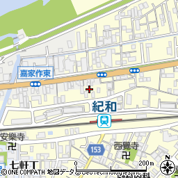 和歌山県和歌山市中之島823周辺の地図