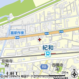 和歌山県和歌山市中之島822周辺の地図