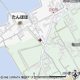 香川県丸亀市郡家町358-3周辺の地図