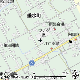 香川県丸亀市垂水町3004周辺の地図