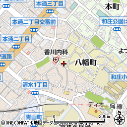 広島県呉市八幡町1周辺の地図