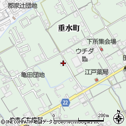 香川県丸亀市垂水町3104周辺の地図