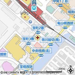 ネッツトヨタ広島呉店周辺の地図