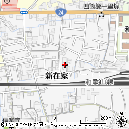 和歌山県和歌山市新在家85-13周辺の地図