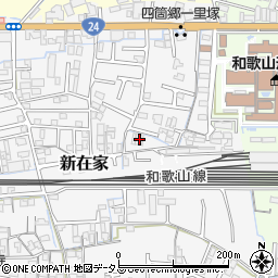 和歌山県和歌山市新在家112周辺の地図